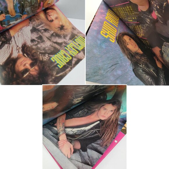 Metal Magazine Poster Calendar 1999 Vintage KISS Guns n Roses Motley Crue - Picture 7 of 10